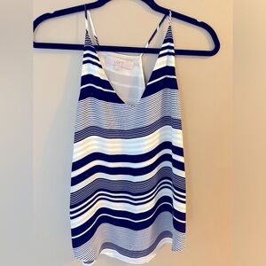 Loft blue striped cami-Xs